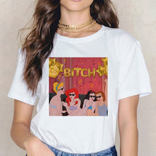 Load image into Gallery viewer, Women Funny Princess Print T Shirt Femme 2020 Summer Ulzzang Vintage Harajuku Tshirt Girl 90s Graphic T-shirt,Drop Ship
